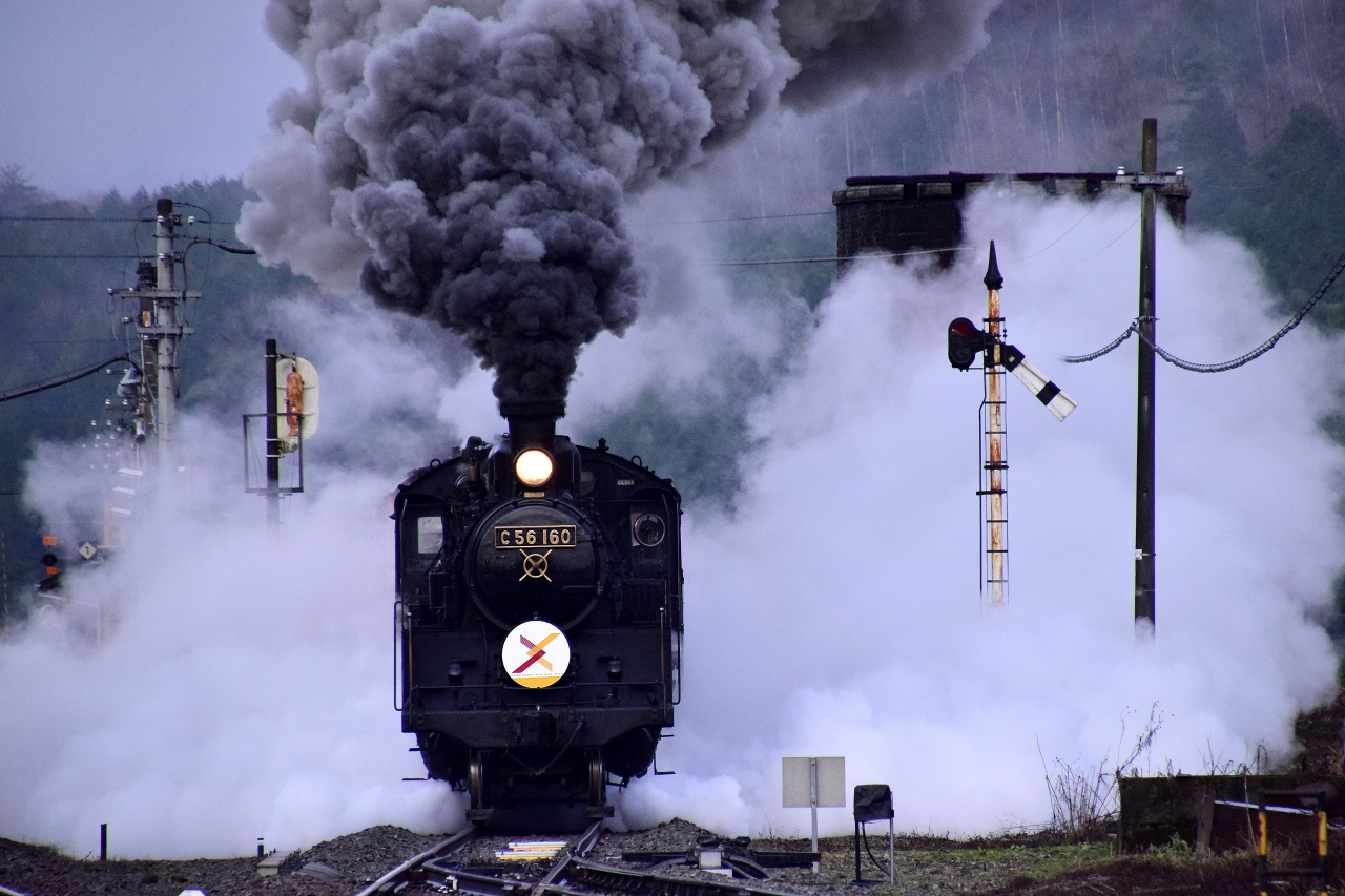 蒸気機関車c56 160号機 Slクリスマス号に乗って 山口市 山口県 の旅行記 ブログ By 裏山秀人さん フォートラベル
