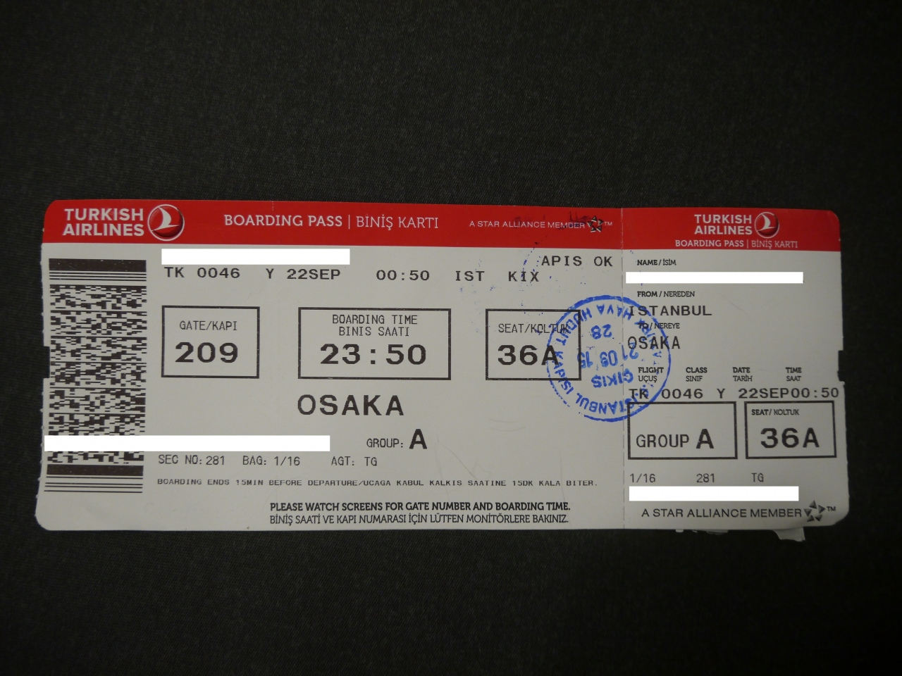 飛行機代約11万円 Jal25 000マイル 世界一周の旅13日目 イスタンブール 関空 ターキッシュエアラインズ搭乗 帰国 イスタンブール トルコ の旅行記 ブログ By Happy Stationさん フォートラベル 飛行機代約11万円 Jal25 000マイル 世界一周の旅13日目 イスタンブール 関空 ターキッシュエアラインズ搭乗 帰国 イスタンブール トルコ の旅行記 ブログ By Happy Stationさん フォートラベル