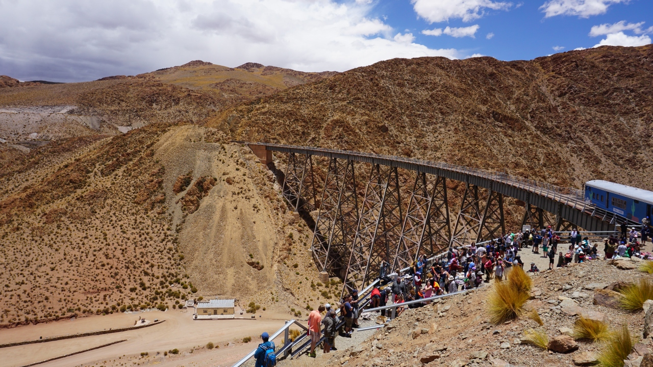 大地が躍動する北部アルゼンチンへの旅!雲の上の列車に乗って。 Train to the Clouds(North Argentina)