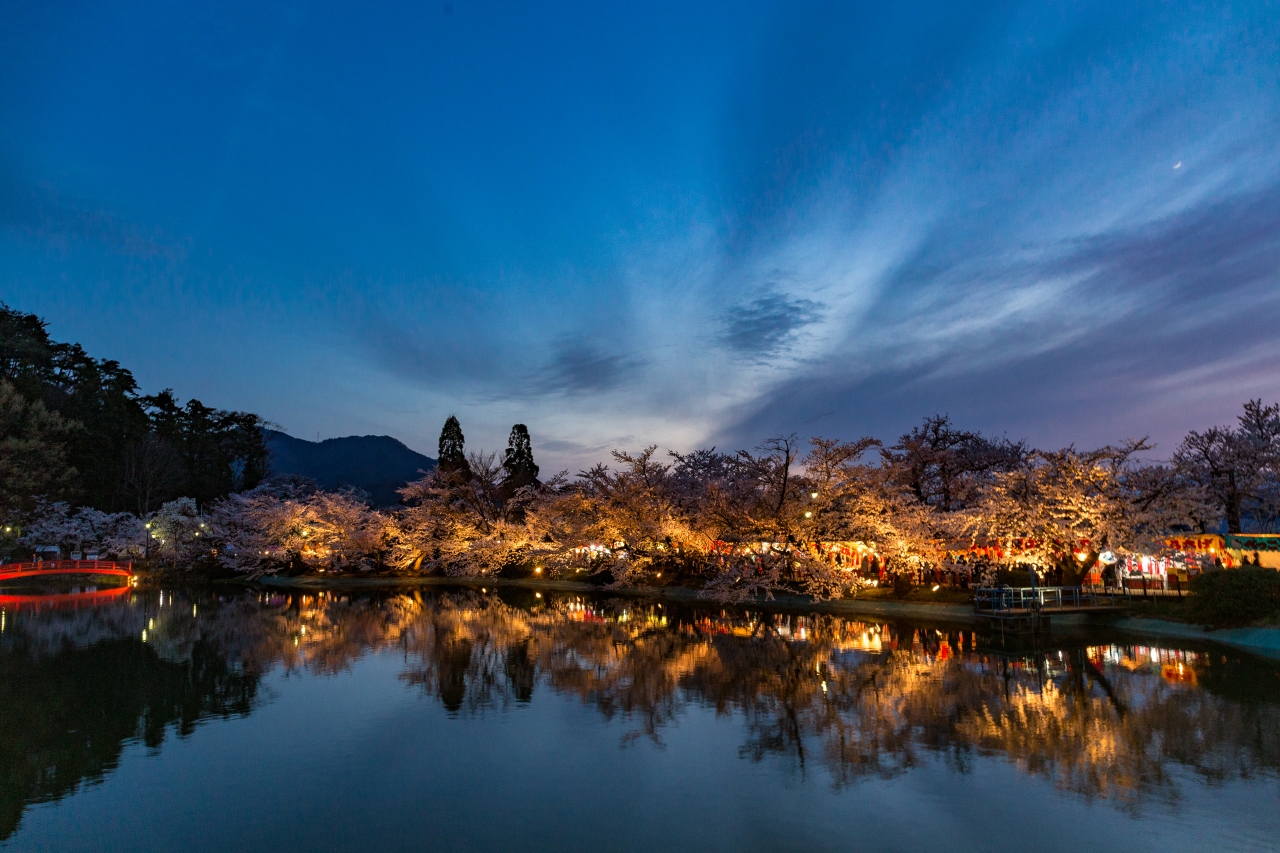 長野 篠ノ井ぐるり旅 5 竜ヶ池の水面に映る桜 日本さくら名所100選 2 臥竜公園 後編 須坂 長野県 の旅行記 ブログ By でかドラさん フォートラベル