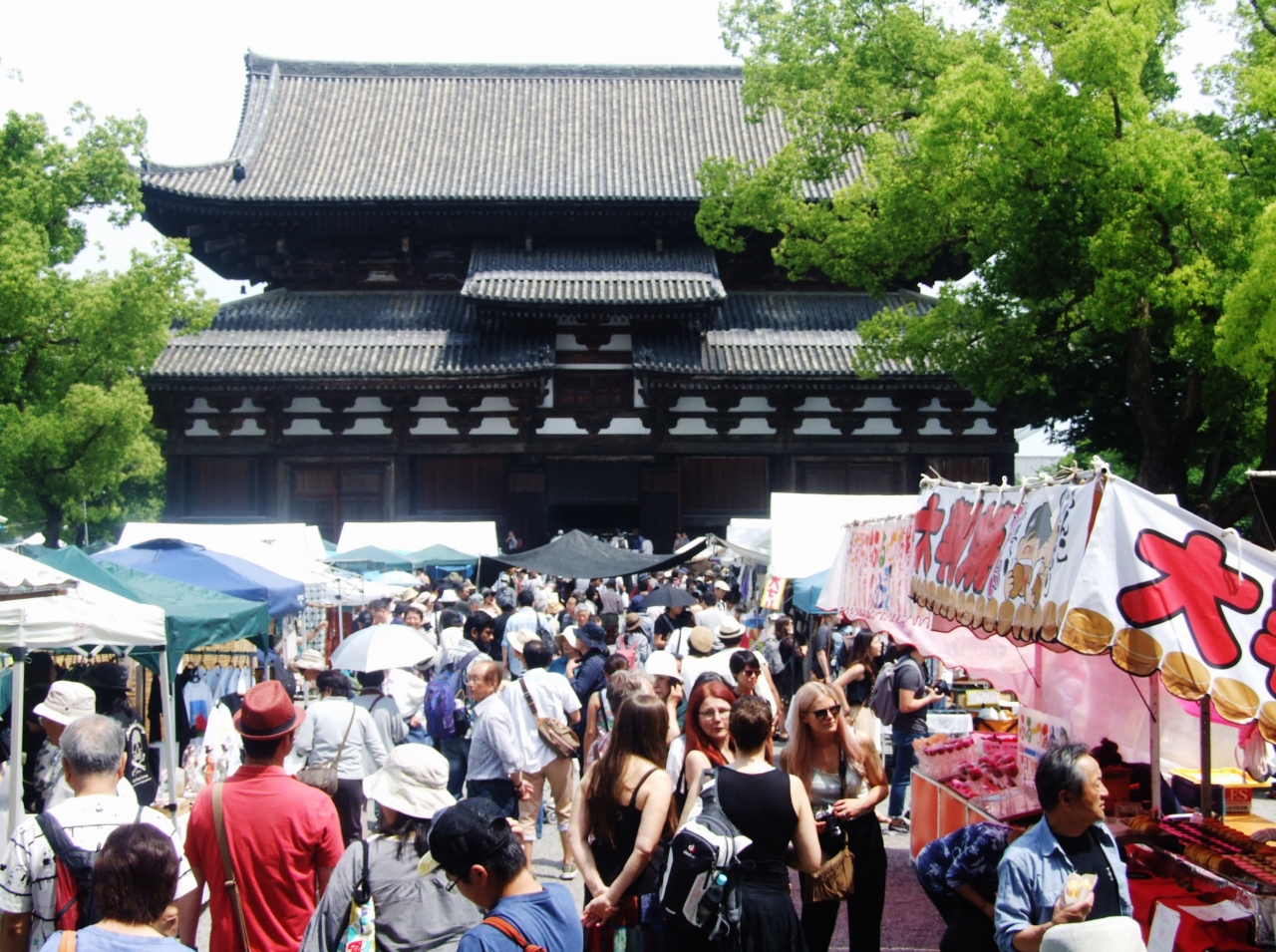 京都 東寺の弘法市と五重塔初層特別拝観 智積院長谷川等伯派障壁画 大山崎山荘美術館へ 京都駅周辺 京都 の旅行記 ブログ By Hｕｕｍａさん フォートラベル