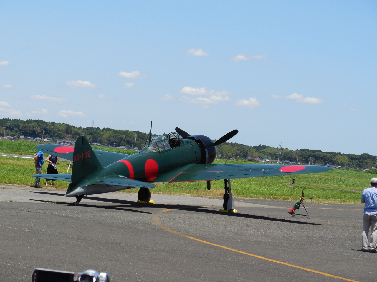 龍ヶ崎飛行場で往年の名戦闘機であるゼロ戦の離陸シーンを見ました 牛久 龍ヶ崎 茨城県 の旅行記 ブログ By てくてくさん フォートラベル