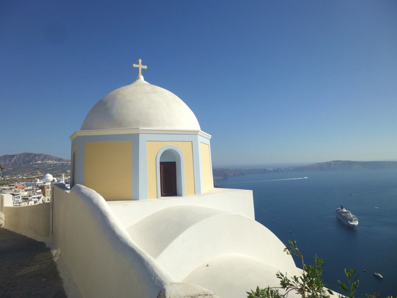 ギリシャ１ ついにサントリーニ島にやってきた まずフィラの街へ サントリーニ島 ギリシャ の旅行記 ブログ By くうさん フォートラベル