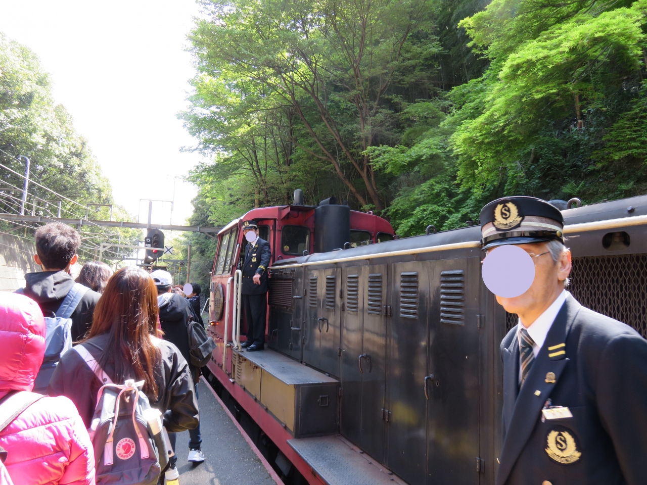 予約 京都 トロッコ 列車