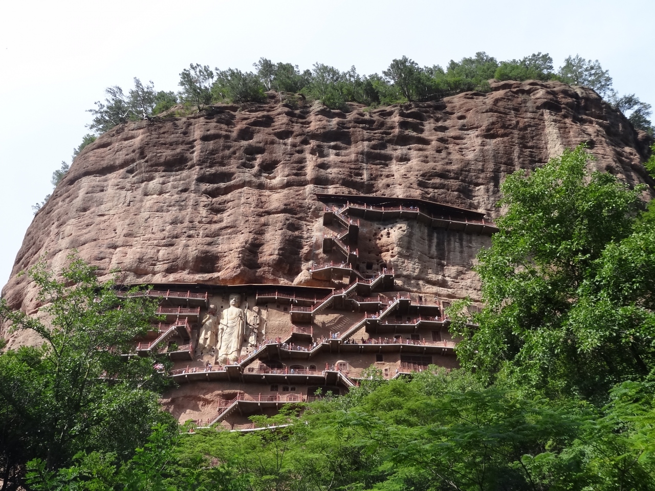 17夏休み 西安 地方へ 麦積山石窟 西安 中国 の旅行記 ブログ By お散歩花子さん フォートラベル