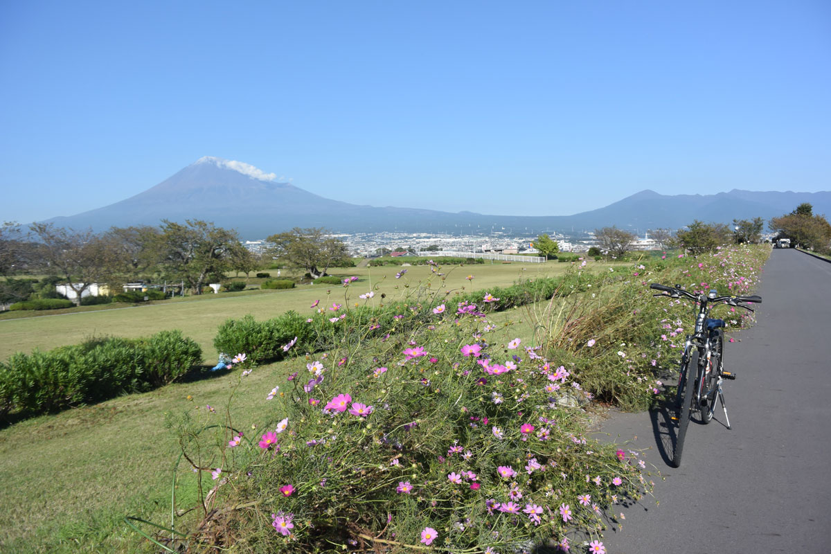 自転車でGO! 2017.10.26 富士山を見ながら市内南部をウロウロ…