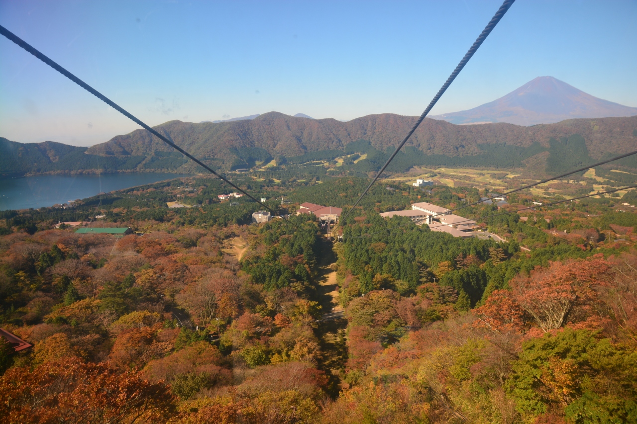 箱根紅葉情報 ２０１７年１１月 箱根ロープウエイ桃源台から大涌谷 仙石原 長安寺 箱根湿生花園 神奈川県の旅行記 ブログ By ふらっとちょっとさん フォートラベル