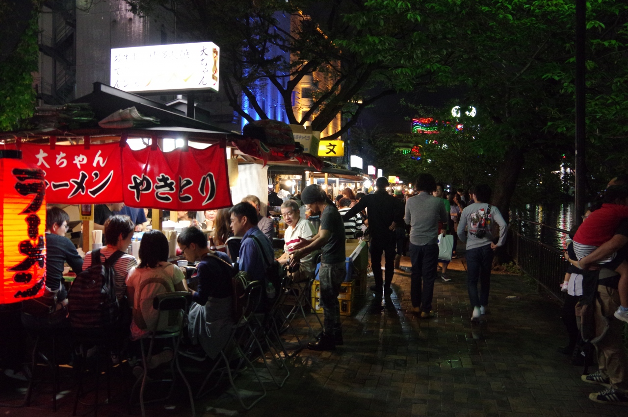 福岡旅行17 1 5 博多の屋台 夜のリバークルーズ とんこつラーメン 博多 福岡県 の旅行記 ブログ By えのさん フォートラベル