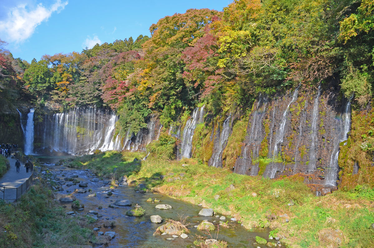 紅葉を求めて 田貫湖から白糸の滝 3 白糸の滝 17 11 16 富士宮 静岡県 の旅行記 ブログ By てんとう虫さん フォートラベル