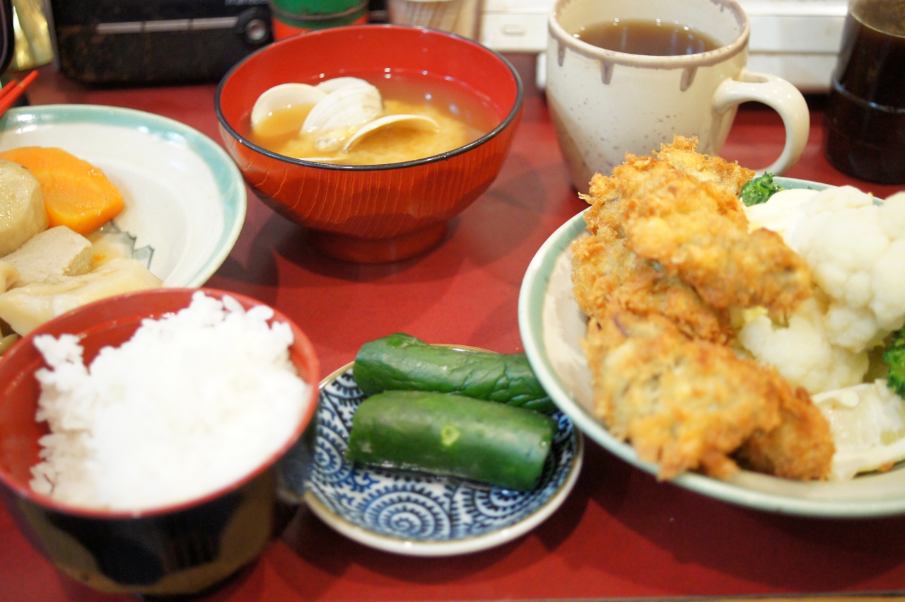 1719 築地 米花さん おまかせはカキフライ 福せんさん 鳥と鴨と茄子とか 築地 東京 の旅行記 ブログ By Hhbさん フォートラベル