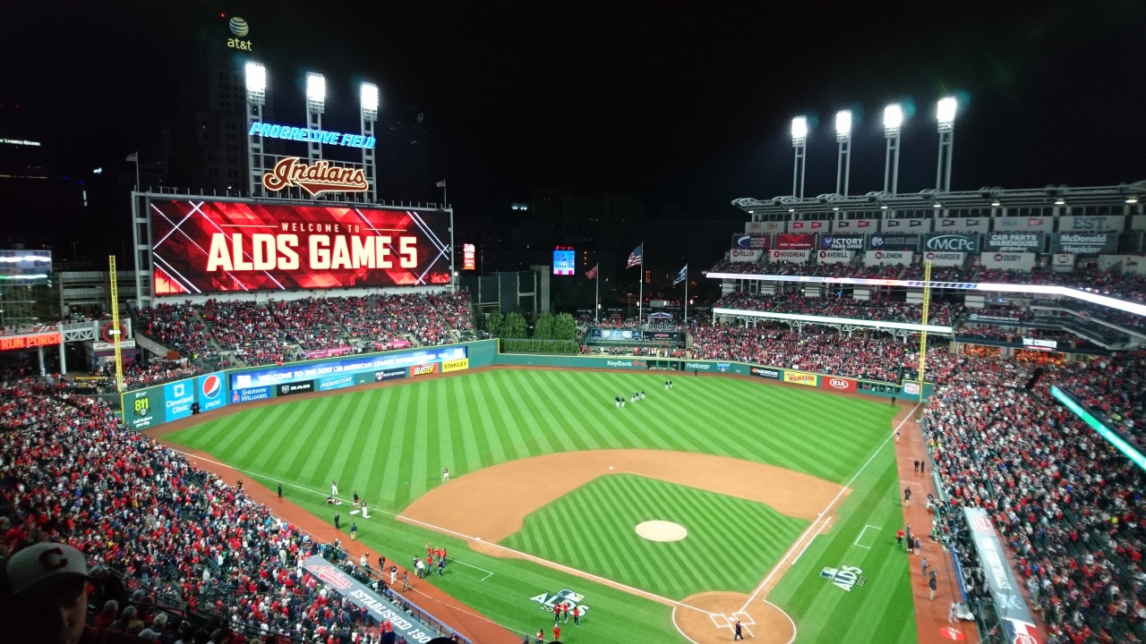 世界一周旅行 14 クリーブランド Mlbプレーオフ初観戦 クリーブランド アメリカ の旅行記 ブログ By Blizさん フォートラベル