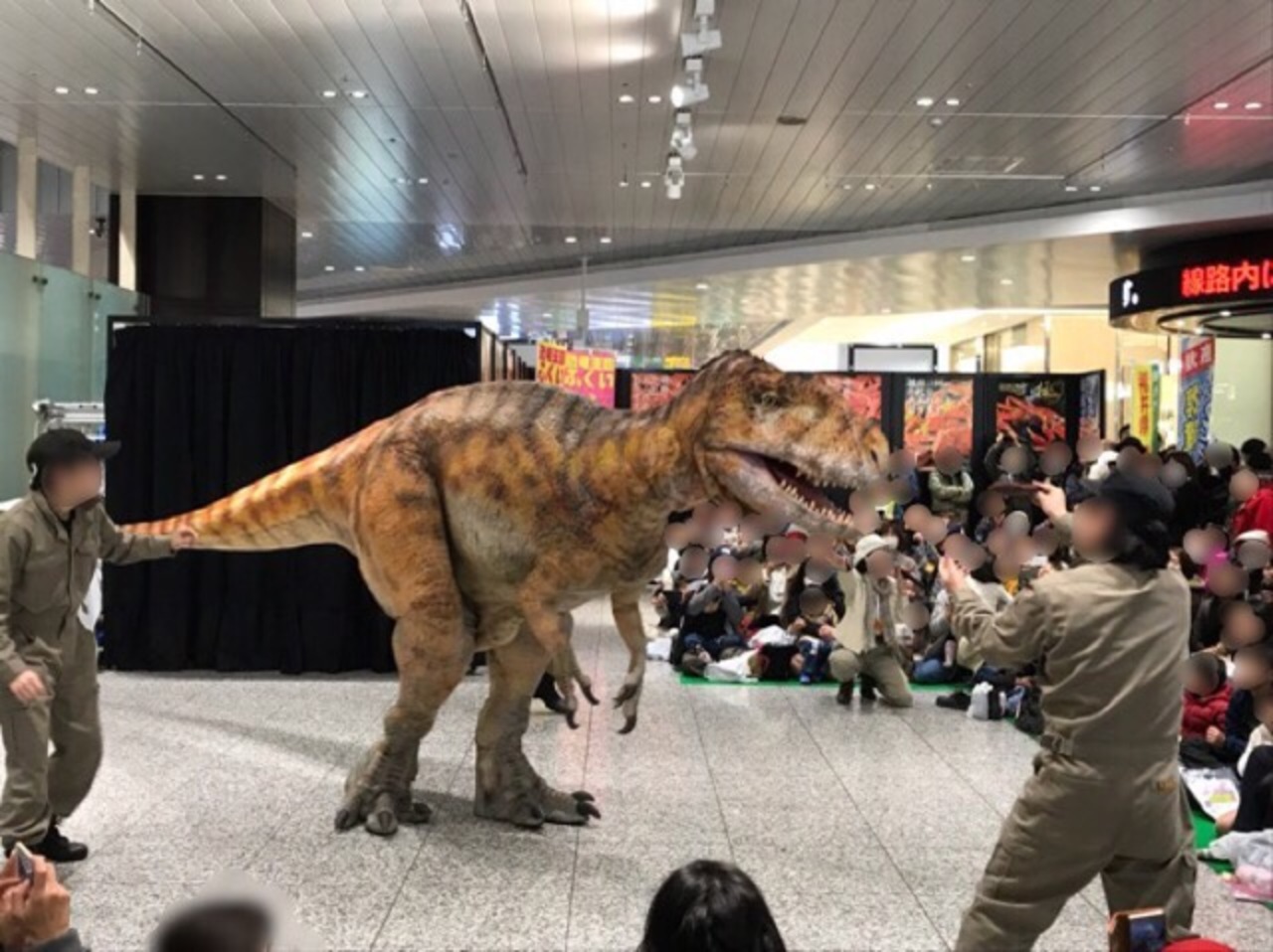 動く恐竜ライブショーと福井の物産展18 大宮駅と大宮そごうの福井県イベント 大宮 埼玉県 の旅行記 ブログ By としさん フォートラベル