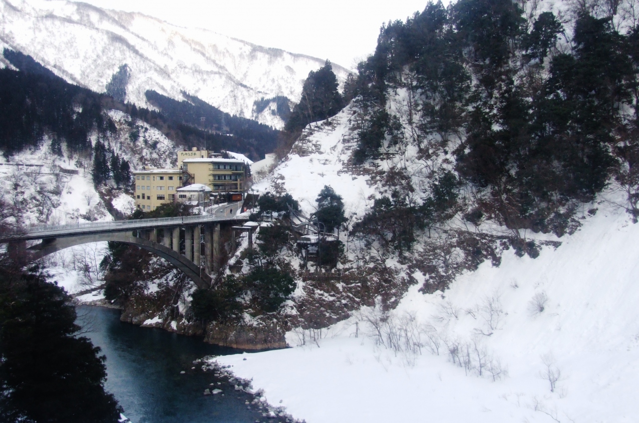 冬の宇奈月温泉を訪ねます 宇奈月 黒部峡谷 富山県 の旅行記 ブログ By Hｕｕｍａさん フォートラベル