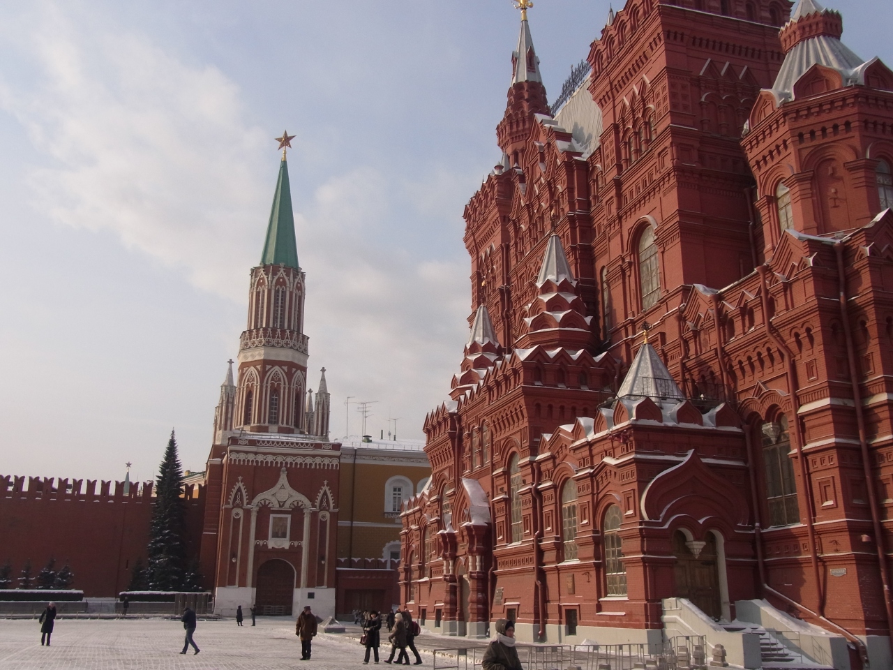 冬のモスクワの旅 赤の広場と国立歴史博物館ー ２０１２年２月 モスクワ ロシア の旅行記 ブログ By Tadさん フォートラベル