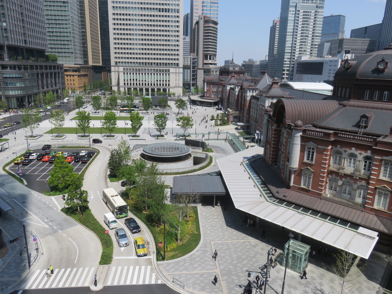 Kitteの屋上庭園は最高の撮影スポット 東京駅や丸の内 丸の内 大手町 八重洲 東京 の旅行記 ブログ By Tadさん フォートラベル