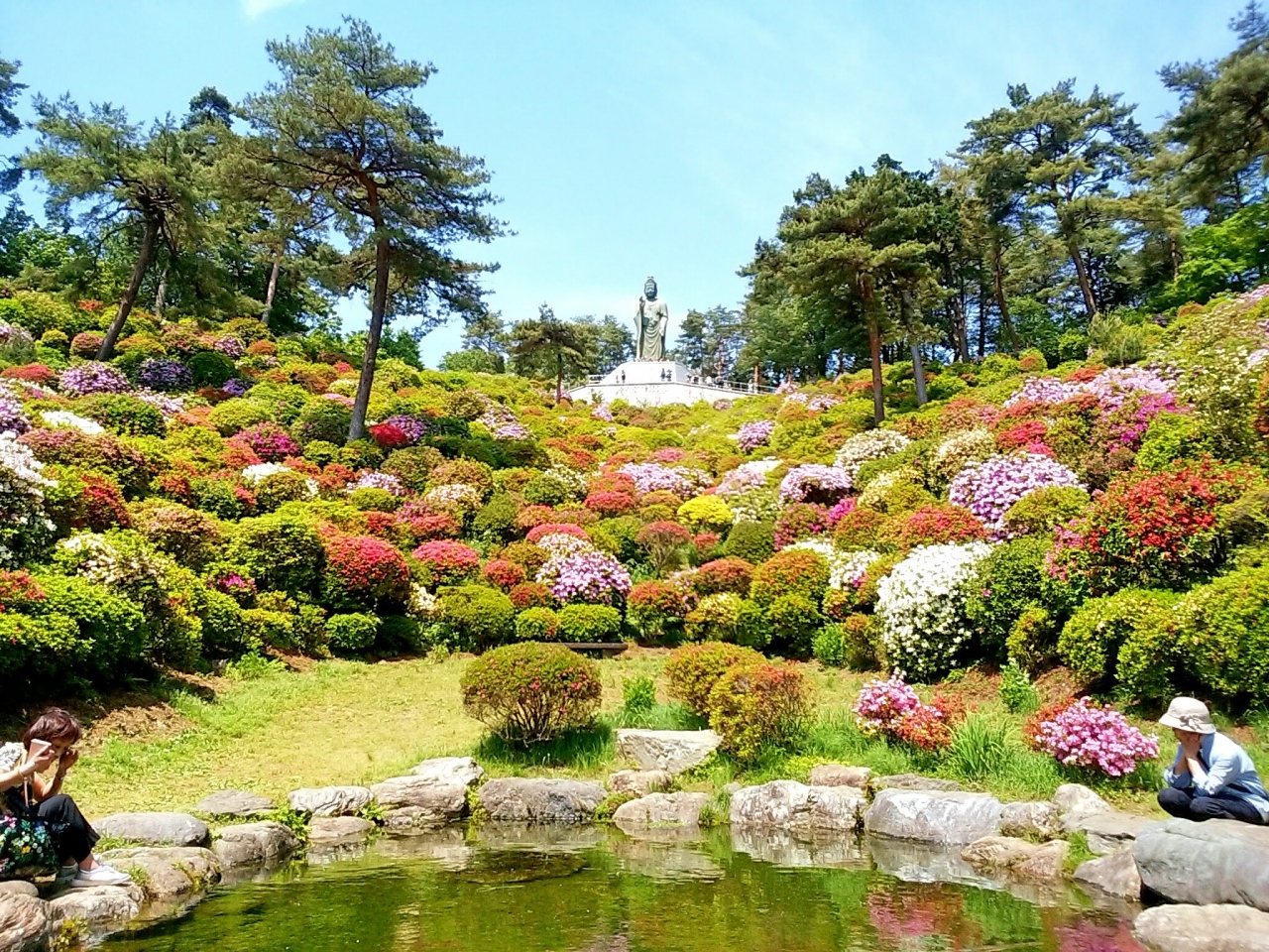 塩船観音つつじまつりと昭和の街 青梅へ 青梅 東京 の旅行記 ブログ By とみりさん フォートラベル