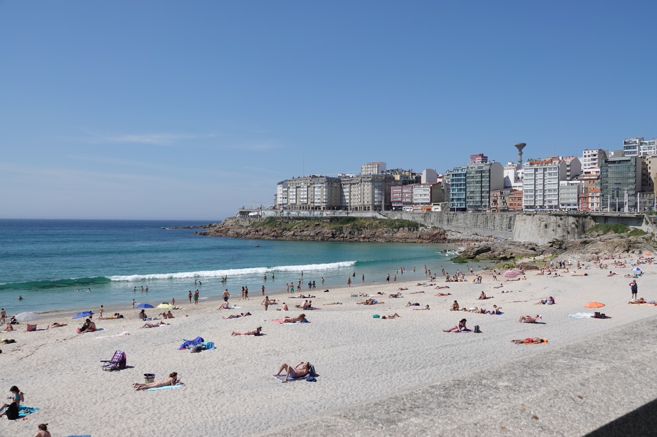 スペイン旅行 6 アコルーニャ 海水浴の港街 ラコルーニャ スペイン の旅行記 ブログ By 寅さん フォートラベル