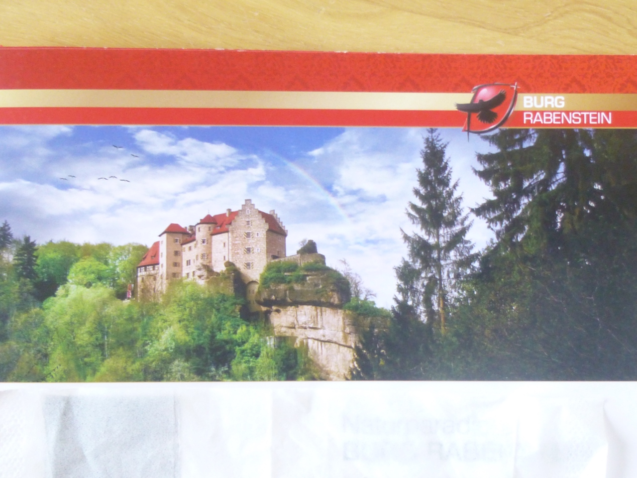 2018年ドイツの春：⑥フランケン・スイス地方の古城群：人気の古城ホテル　ラーベン（カラス）シュタイン城に2泊