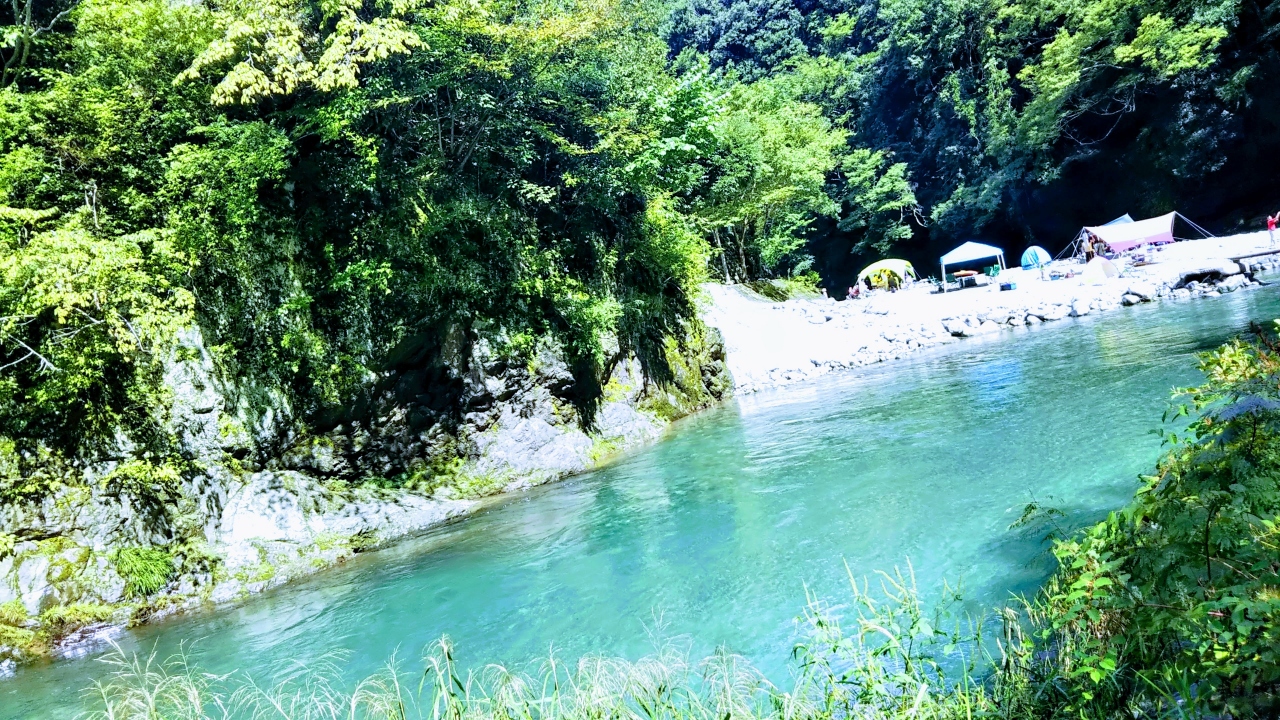 18年9月 ワンコと行く川遊び 道志渓谷 山梨県の旅行記 ブログ By ｑ太さん フォートラベル