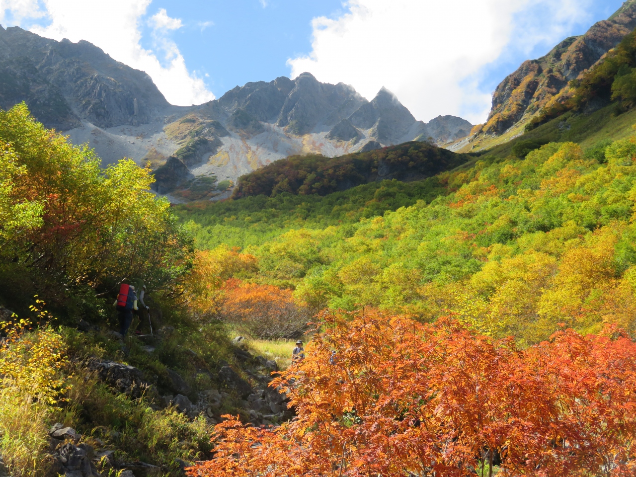 北アルプス涸沢の紅葉へ 18年9月 上高地 長野県 の旅行記 ブログ By コットングラスさん フォートラベル