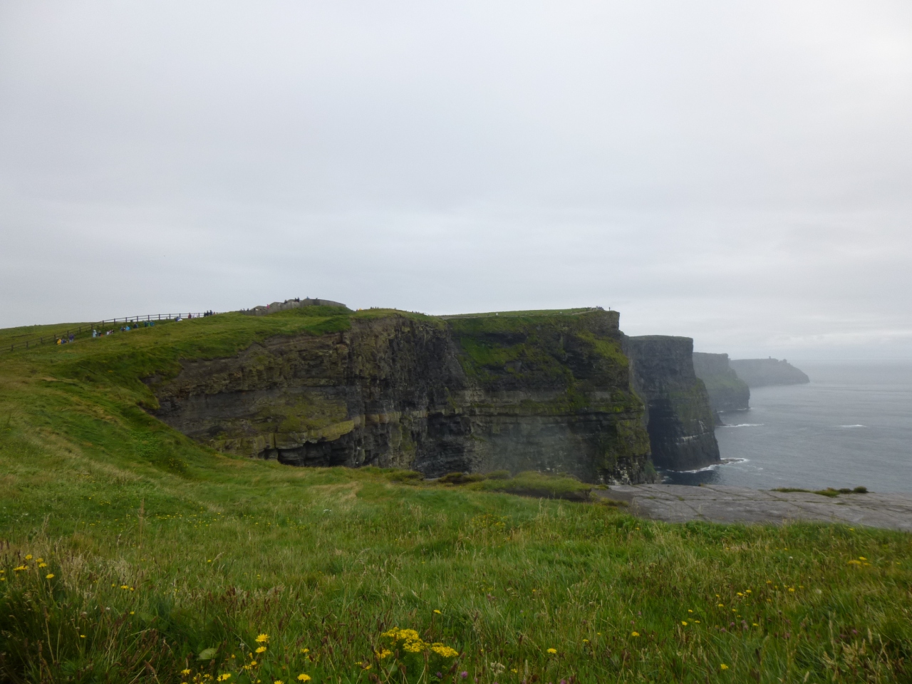 アイルランドで夏休み ７ 絶景 スリル満点 これぞ断崖絶壁 In モハーの断崖 ドゥーラン アイルランド の旅行記 ブログ By Tonaさん フォートラベル