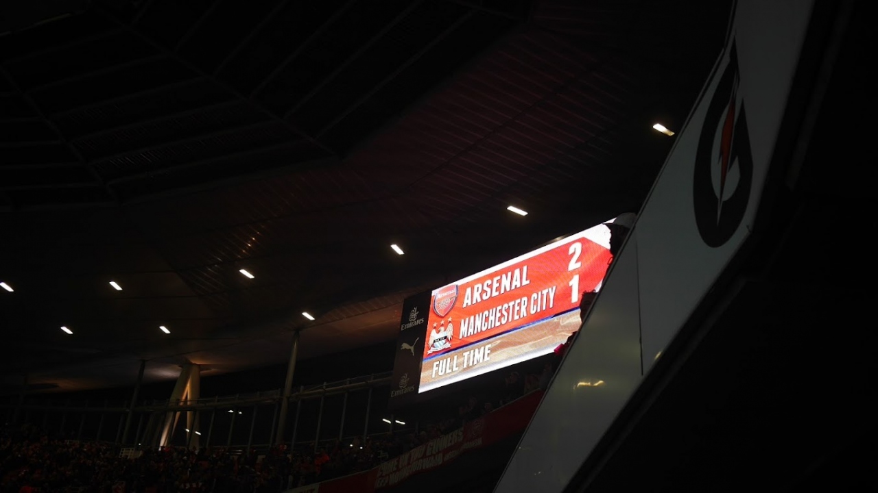 15 12 22 Arsenal V Manchester City Emirates Stadium ロンドン イギリス の旅行記 ブログ By 乾電池さん フォートラベル