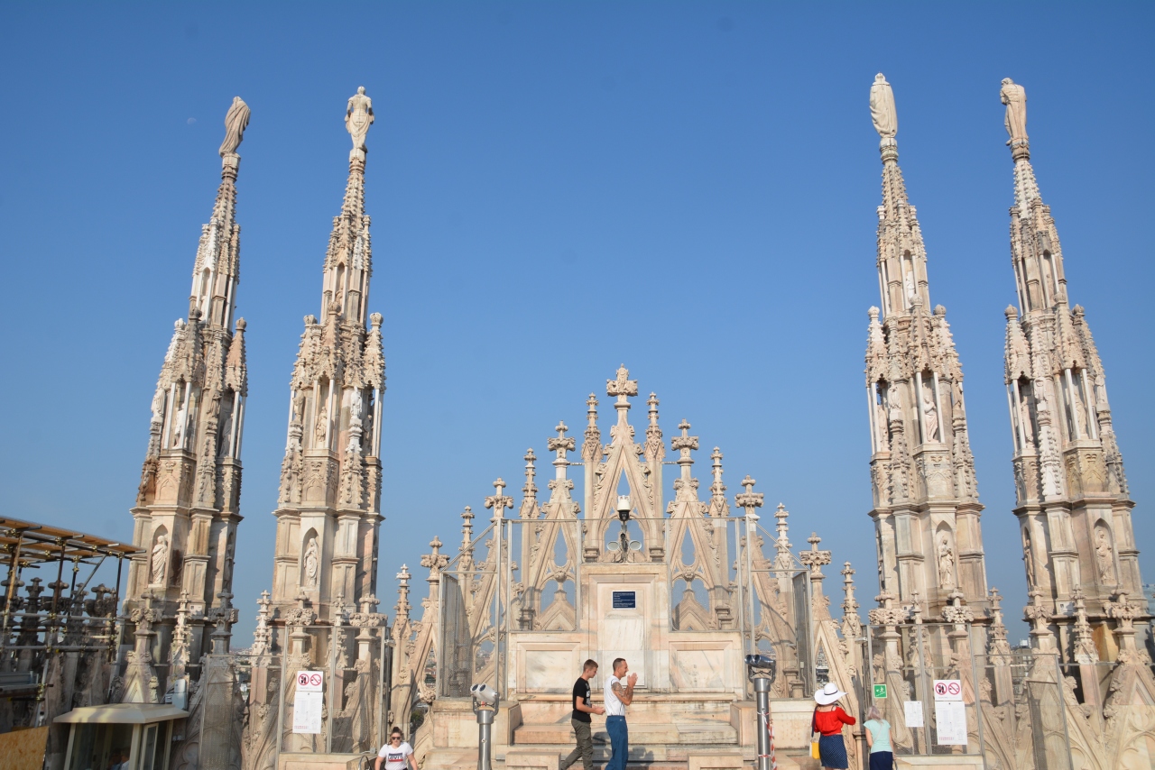 ミラノ ドォーモに登る ミラノ イタリア の旅行記 ブログ By しろくまクンクンさん フォートラベル