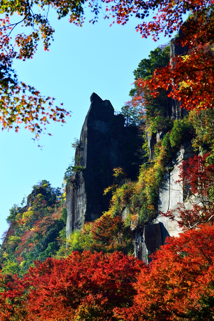 一目八景の紅葉 18 耶馬溪 中津 玖珠 大分県 の旅行記 ブログ By 気まぐれなデジカメ館さん フォートラベル