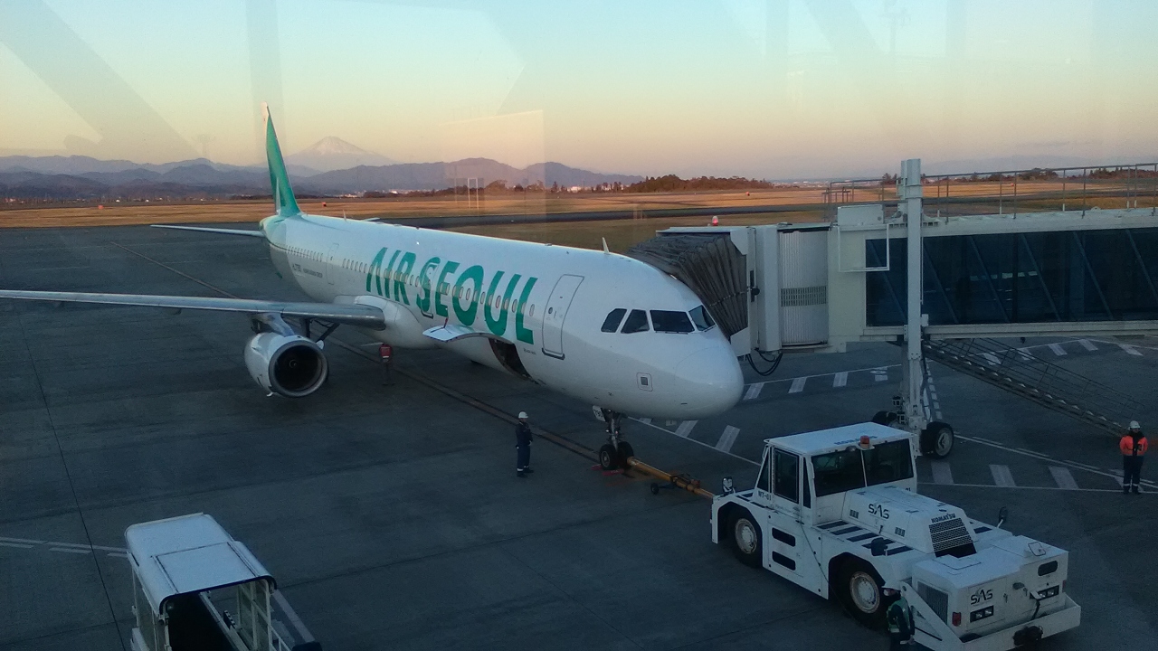 富士山を見ながら静岡空港へ その先のソウル 済州へ ソウル 韓国 の旅行記 ブログ By サウスコリアさん フォートラベル