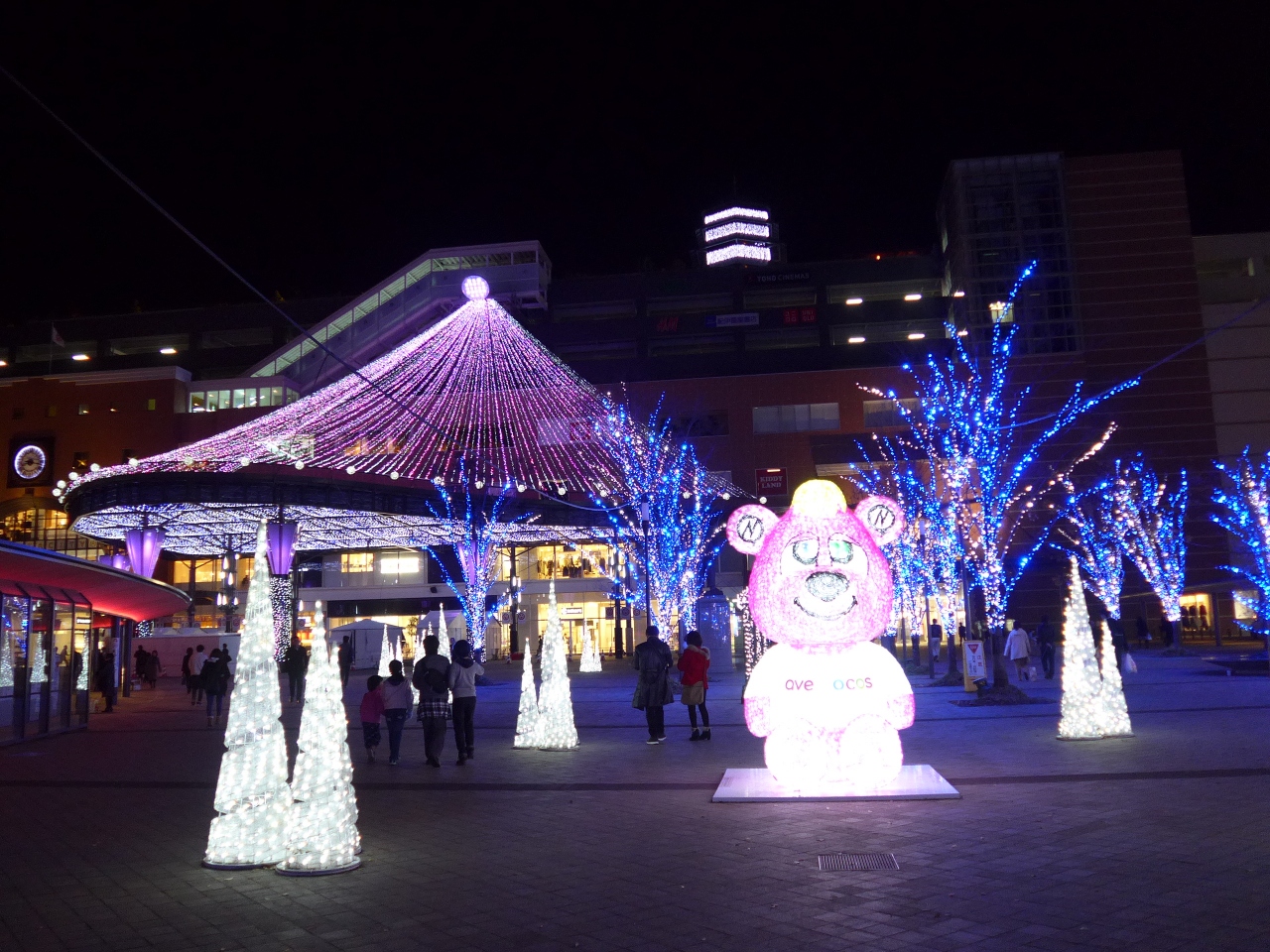 ２０１８年イルミネーションの第３段は大分駅前のイルミネーションに今年も行って来ました O O 大分市 大分県 の旅行記 ブログ By Sakuraさん フォートラベル