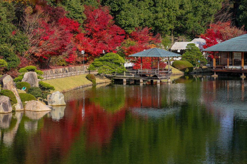 三景園の紅葉 18 三原 広島県 の旅行記 ブログ By Mnoriさん フォートラベル