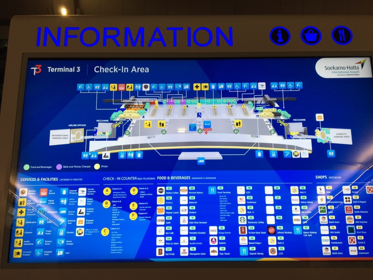 スカルノ ハッタ国際空港 国民性が出るの巻 ジャカルタ インドネシア の旅行記 ブログ By まめこさん フォートラベル