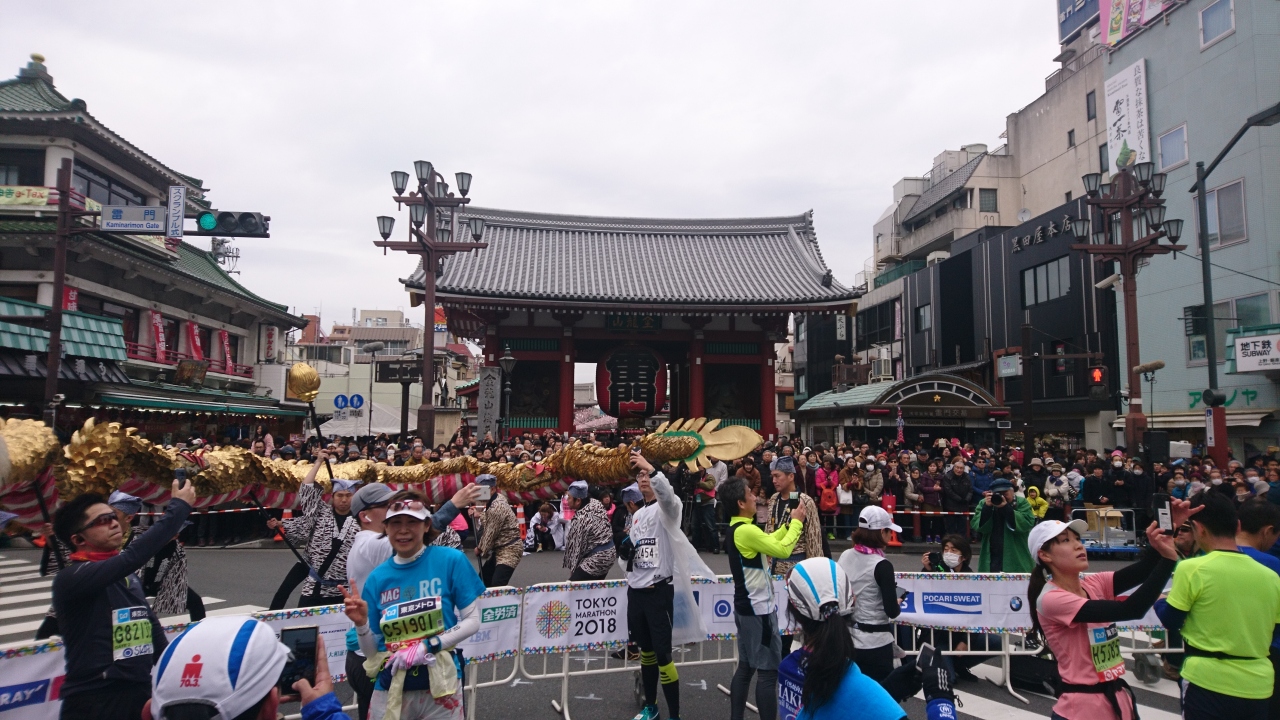 18 東京マラソン新コース その3 日本橋から浅草そして両国へ 浅草 東京 の旅行記 ブログ By Dorompaさん フォートラベル