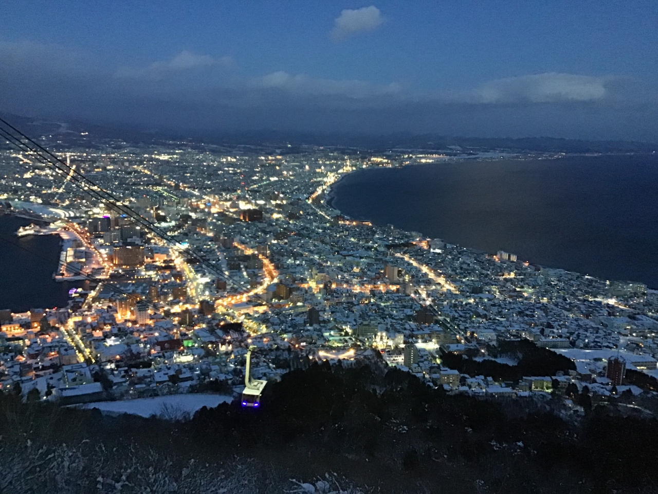 おひとり様 冬の函館 2 函館の夕景 夜景 函館 北海道 の旅行記 ブログ By Kazuwoxさん フォートラベル