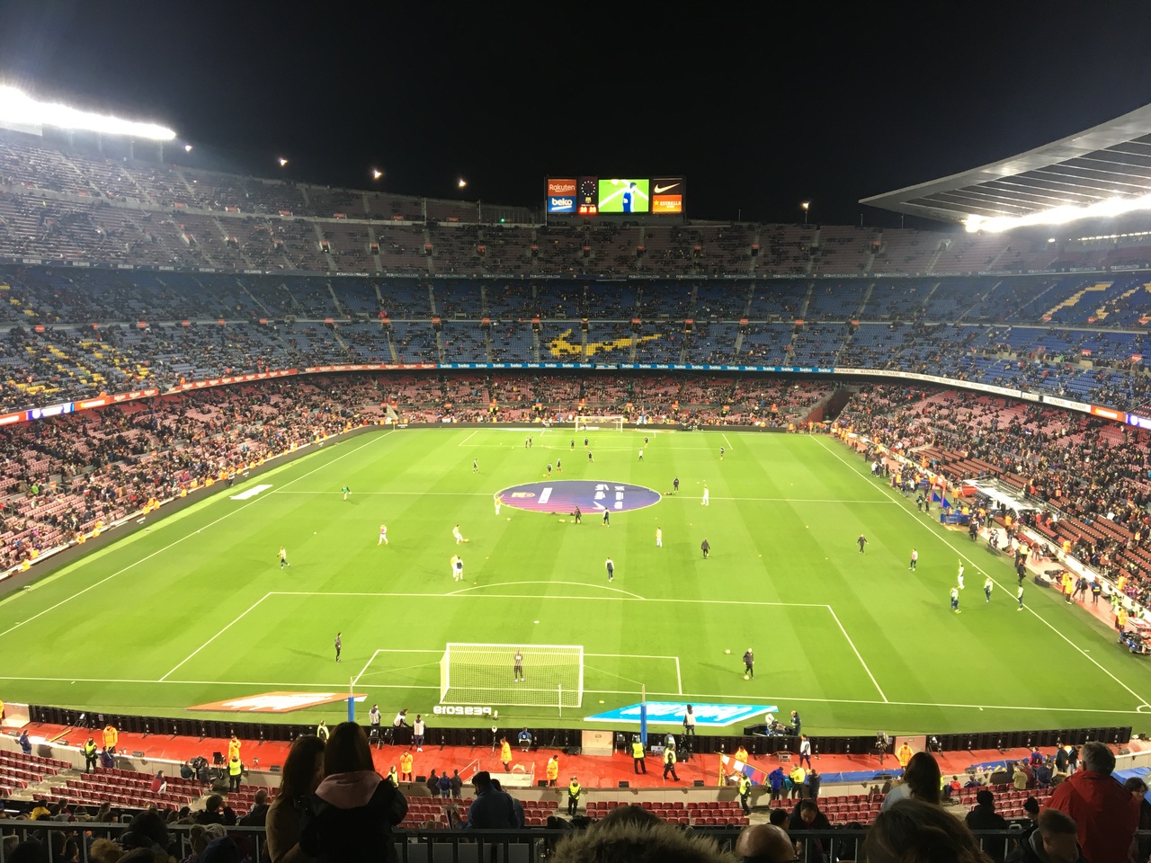 スペイン2日目 カンプノウで試合観戦 バルセロナ スペイン の旅行記 ブログ By Mihoさん フォートラベル