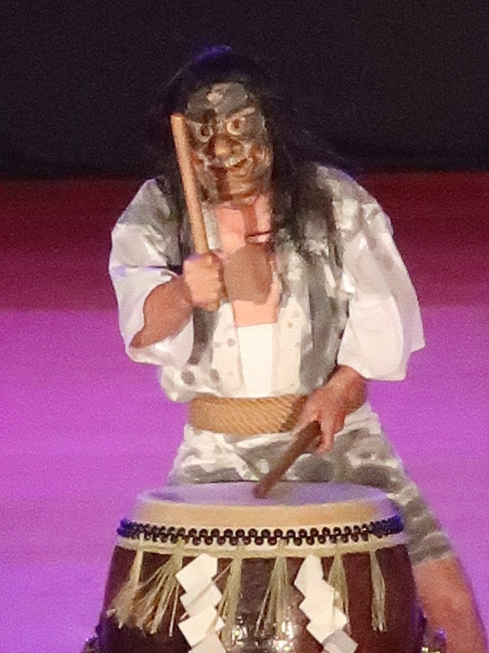 ふるさと祭り東京 1 輪島 御陣乗太鼓a 序 破 急の三段打ち 個性的な見えを切り 水道橋 東京 の旅行記 ブログ By マキタン２さん フォートラベル