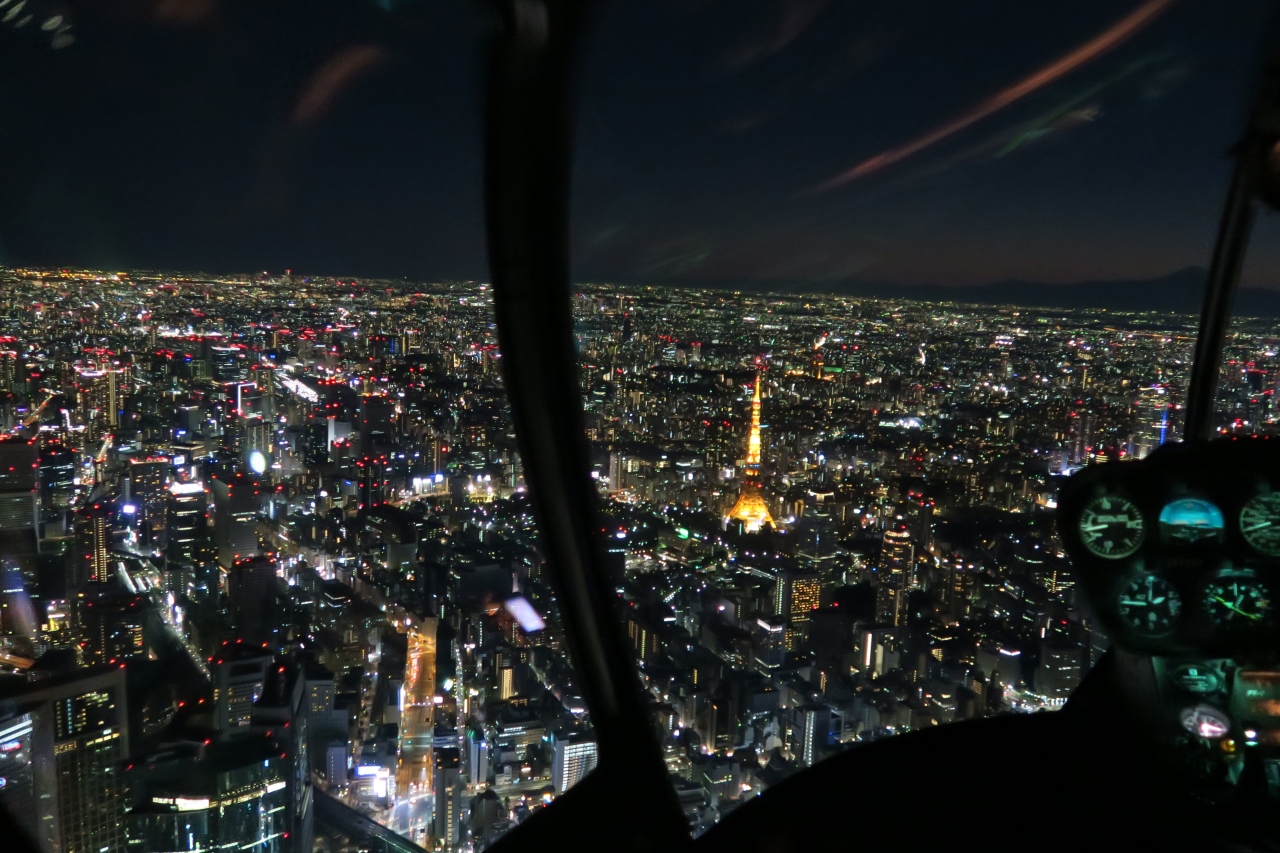 感動 ヘリから眺める東京の夜景 東京の旅行記 ブログ By にゃんこ先生さん フォートラベル