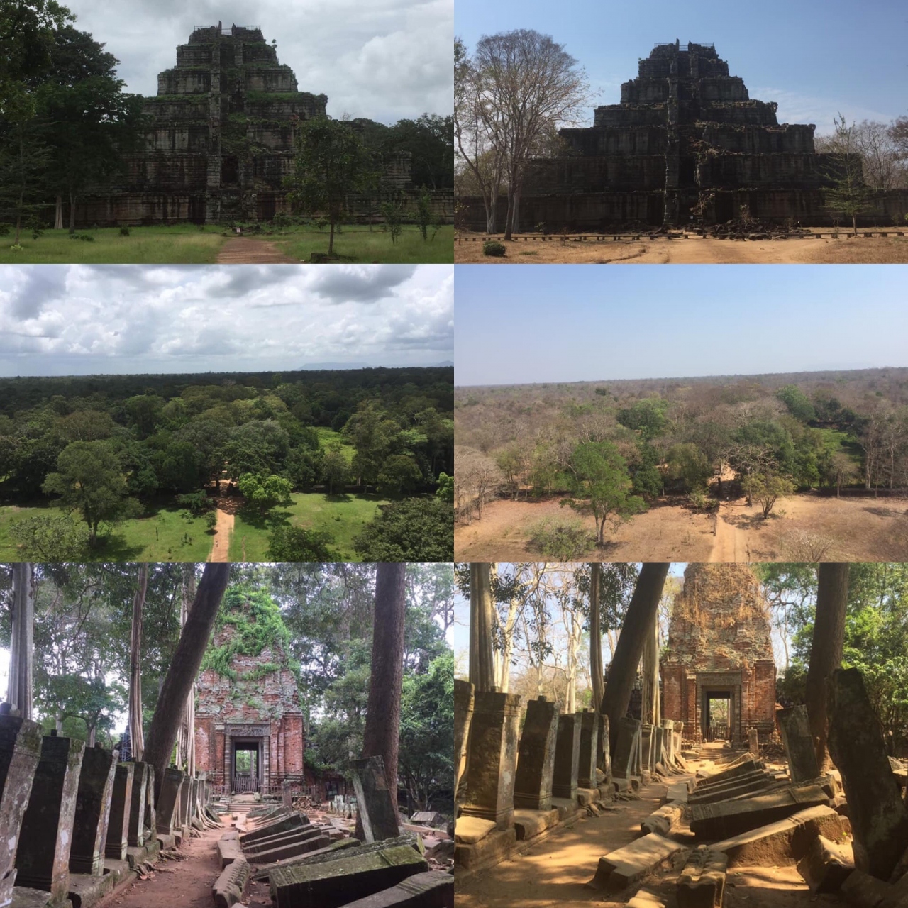 季節によってコーケー遺跡群の景色が変わってくる シェムリアップ カンボジア の旅行記 ブログ By カンボジア日本語ガイドチャイヤさん フォートラベル