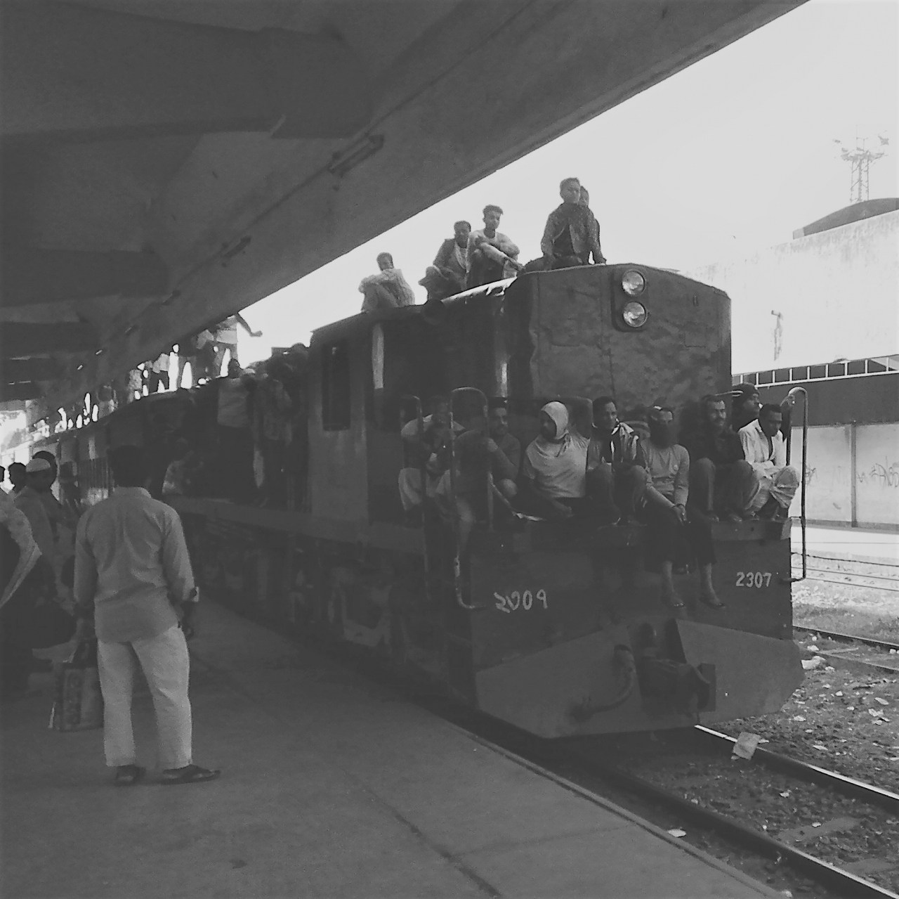 2019JAN 夢のような旅 バングラデシュ ダッカ近郊列車の旅 その1