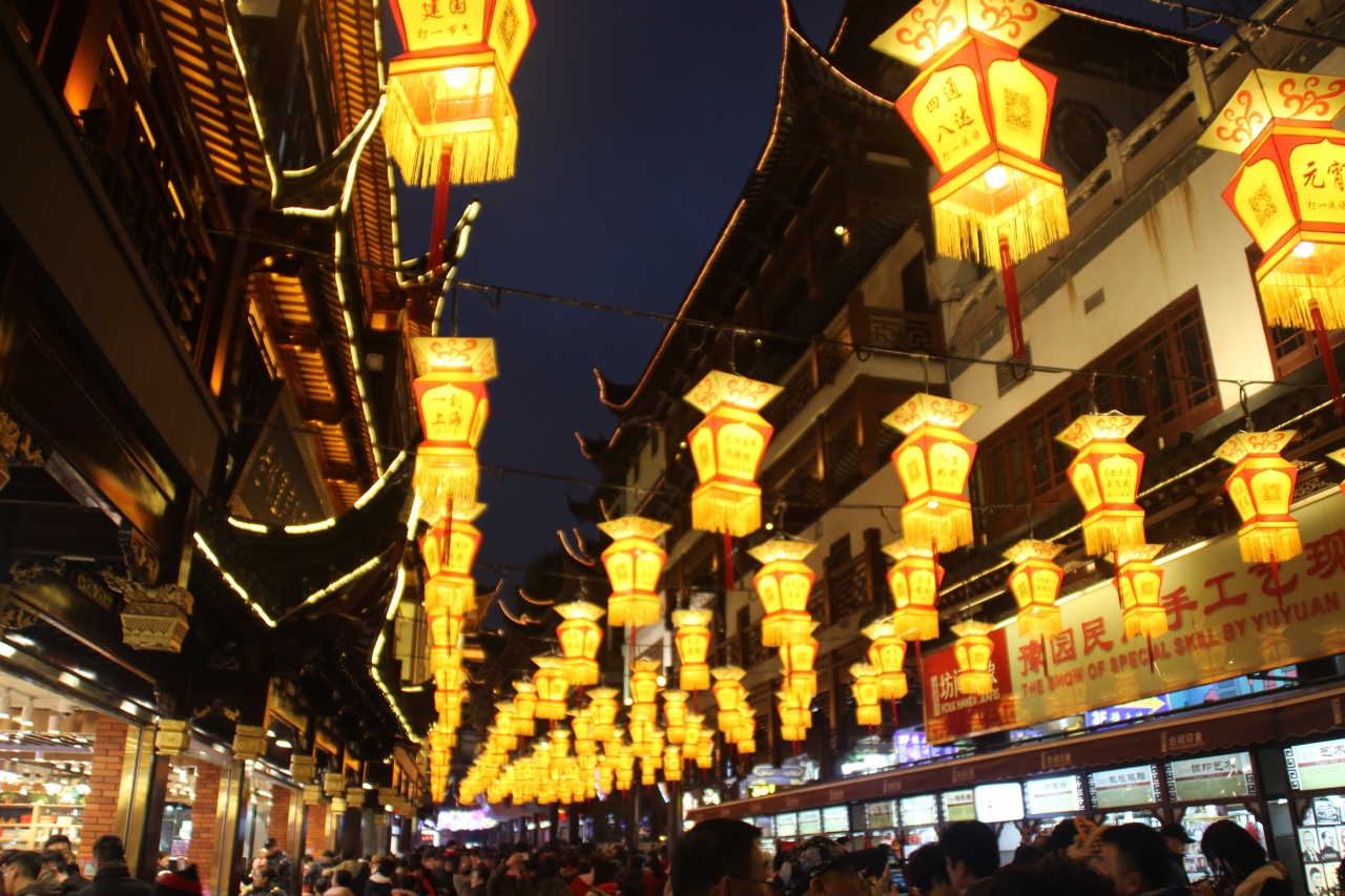上海 豫園の提灯祭り 上海 中国 の旅行記 ブログ By はるかパパさん フォートラベル