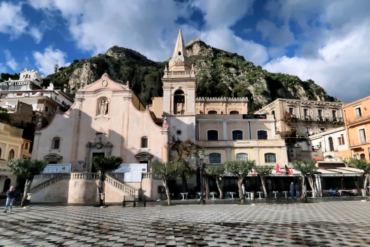 旅仲間と行く春のシチリア島 タオルミーナ編 タオルミーナ街歩き タオルミナ イタリア の旅行記 ブログ By ミモザさん フォートラベル