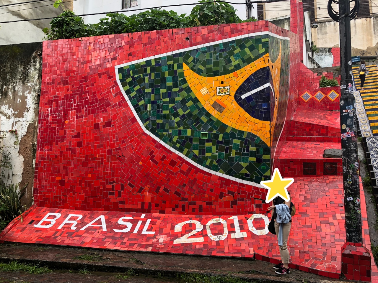 ブラジル編 リオデジャネイロ 日本人被害高確率のセントロ地区へ 有名な階段を見に行く リオデジャネイロ ブラジル の旅行記 ブログ By もんろーさん フォートラベル