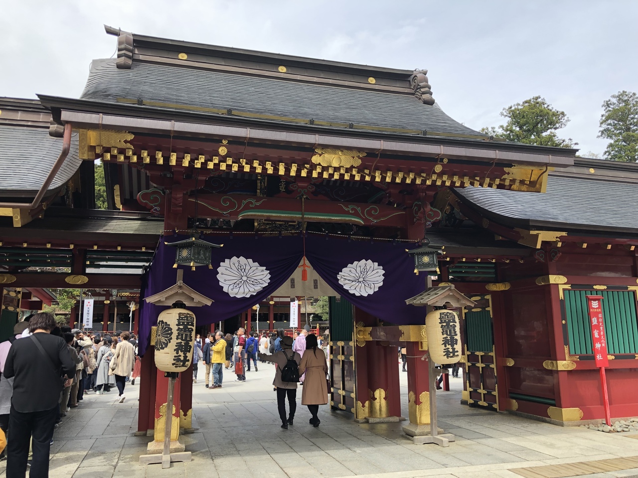 神社 初詣 塩釜