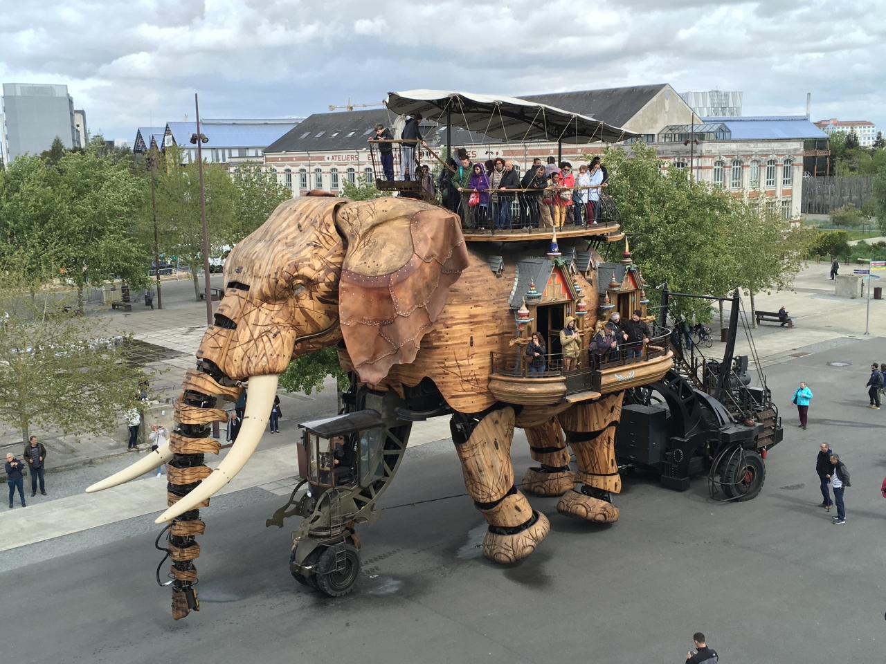 超巨大マンモス象 Grand Elephant レ マシーン ド リル 19年５月 フランス ロワール地域他 ８泊１０日 個人旅行 ４３ ナント フランス の旅行記 ブログ By かめさん フォートラベル