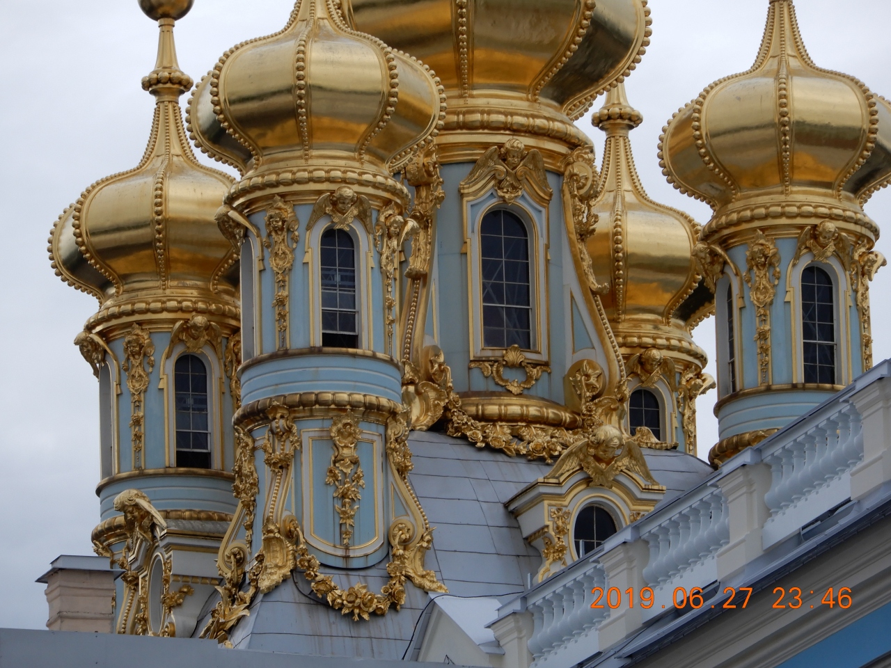 宮殿 世界遺産 エカテリーナ宮殿 一部モスク風外観も ロシア サンクトペテルブルク 写真追加版 サンクトペテルブルク ロシア の旅行記 ブログ By Timeupさん フォートラベル