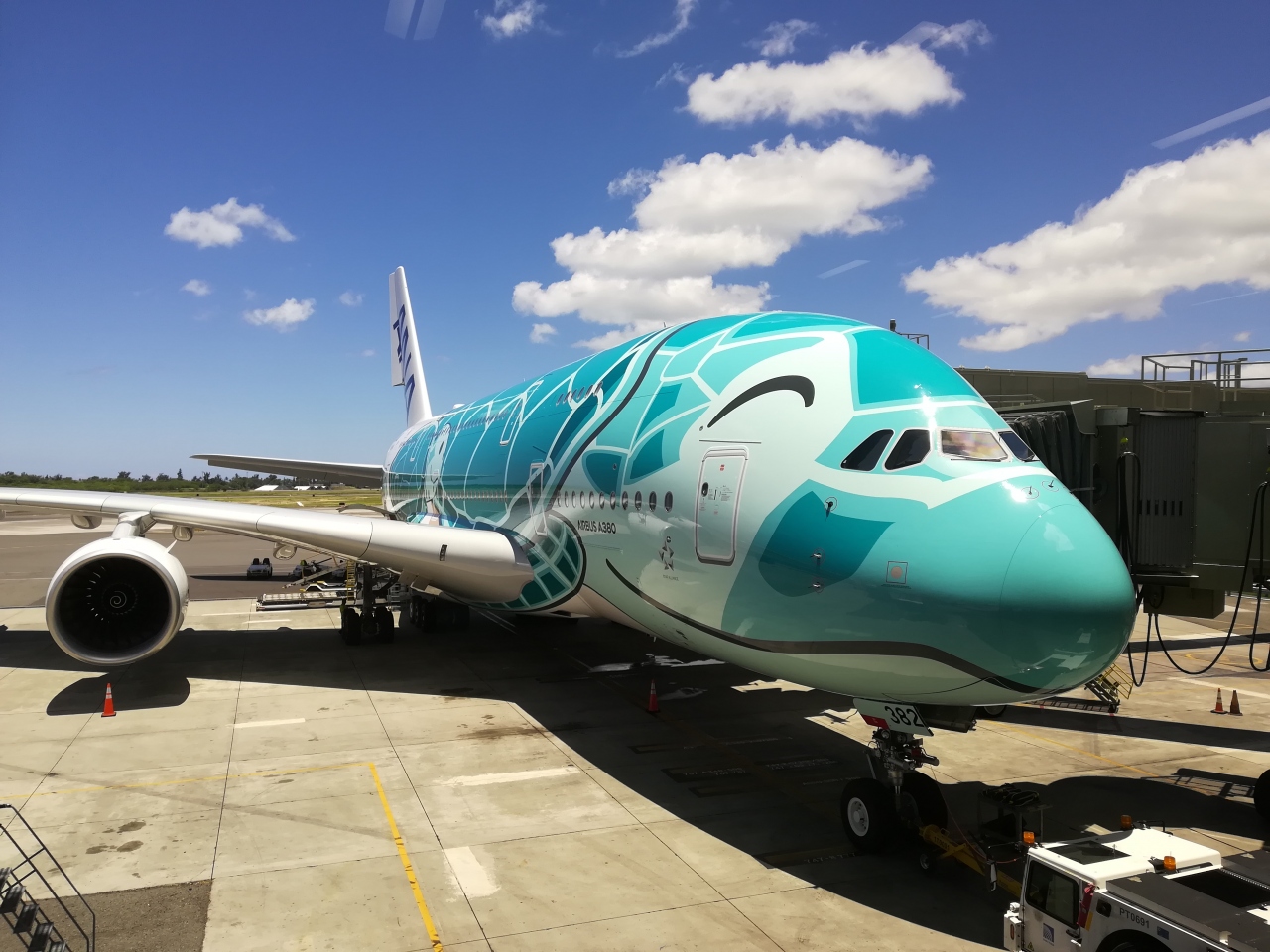 Ana A380 フライングホヌ ファーストクラス 復路 Anaスイートラウンジ ホノルル ホノルル ハワイ の旅行記 ブログ By Azさん フォートラベル
