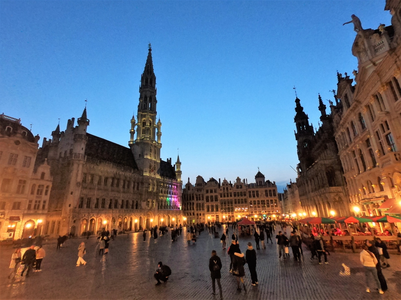 2019海外】バルト3国 ＆ ベネルクス3国 周遊8日間 14 ～夜のブリュッセルをちょこっと散策～』ブリュッセル(ベルギー)の旅行記