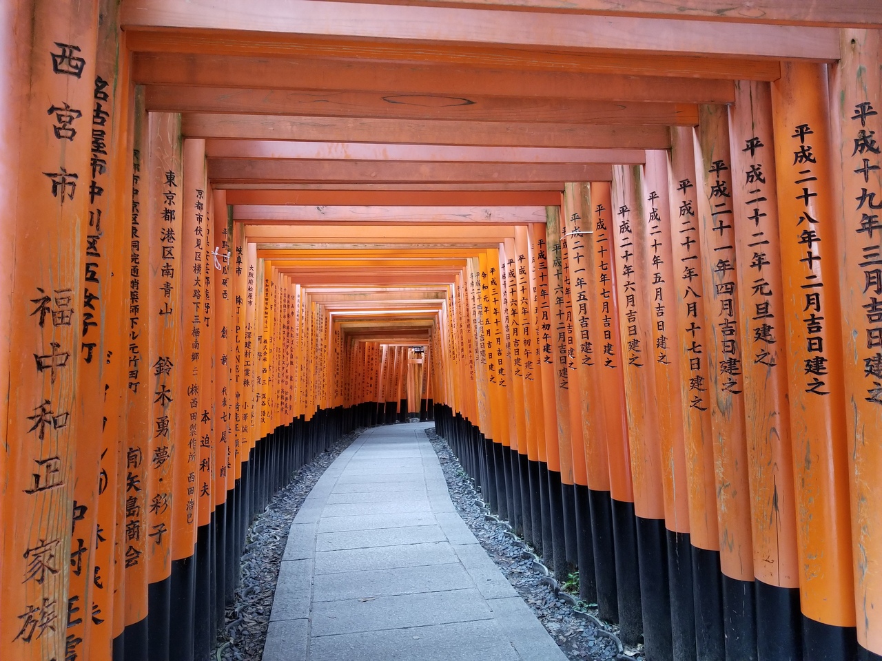 正式参拝 京都伏見稲荷 と 北野天満宮 京都の旅行記 ブログ By ハートネッツさん フォートラベル
