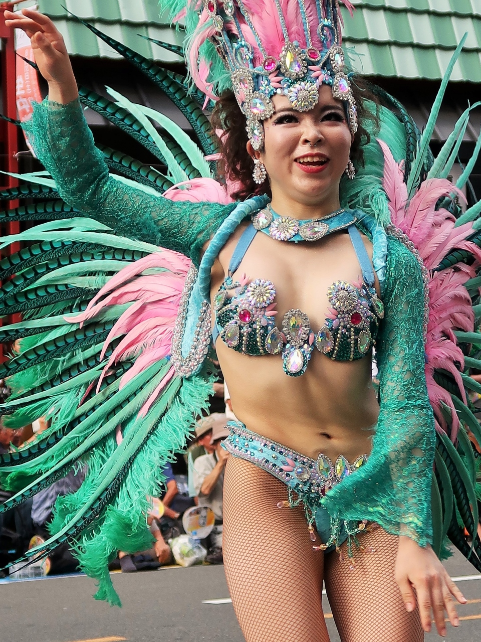 浅草samba 21 自由の森学園サンバ音楽隊 A テーマ チョコレート 高校生主体の若さ 浅草 東京 の旅行記 ブログ By マキタン２さん フォートラベル