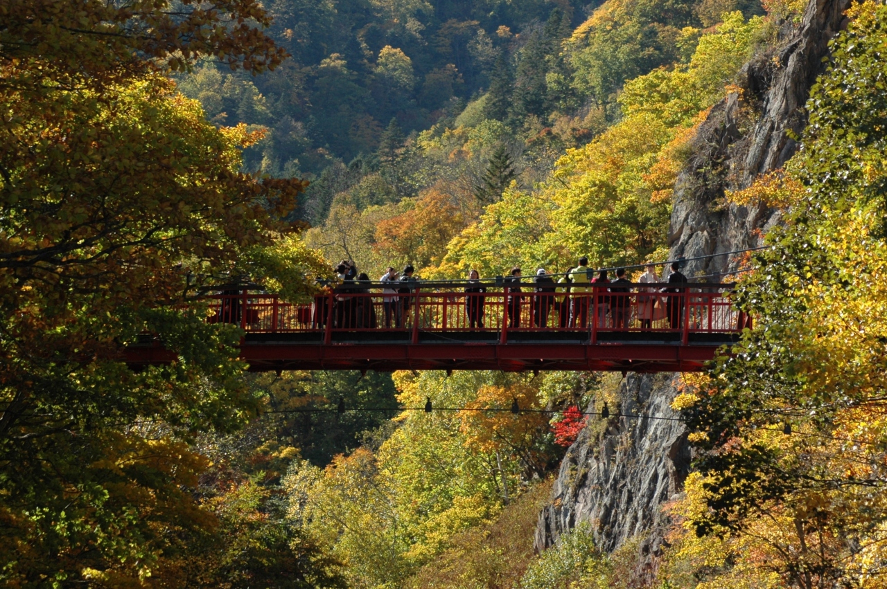 秋 定山渓のもみじ 定山渓温泉 北海道 の旅行記 ブログ By ちびのぱぱさん フォートラベル